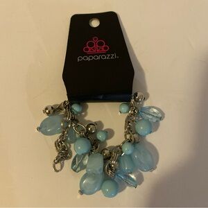 Paparazzi Fiesta Fiesta Blue Bracelet NEW